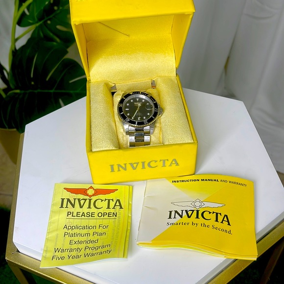 Invicta Other - Invicta Pro Diver Stainless Steel with black face